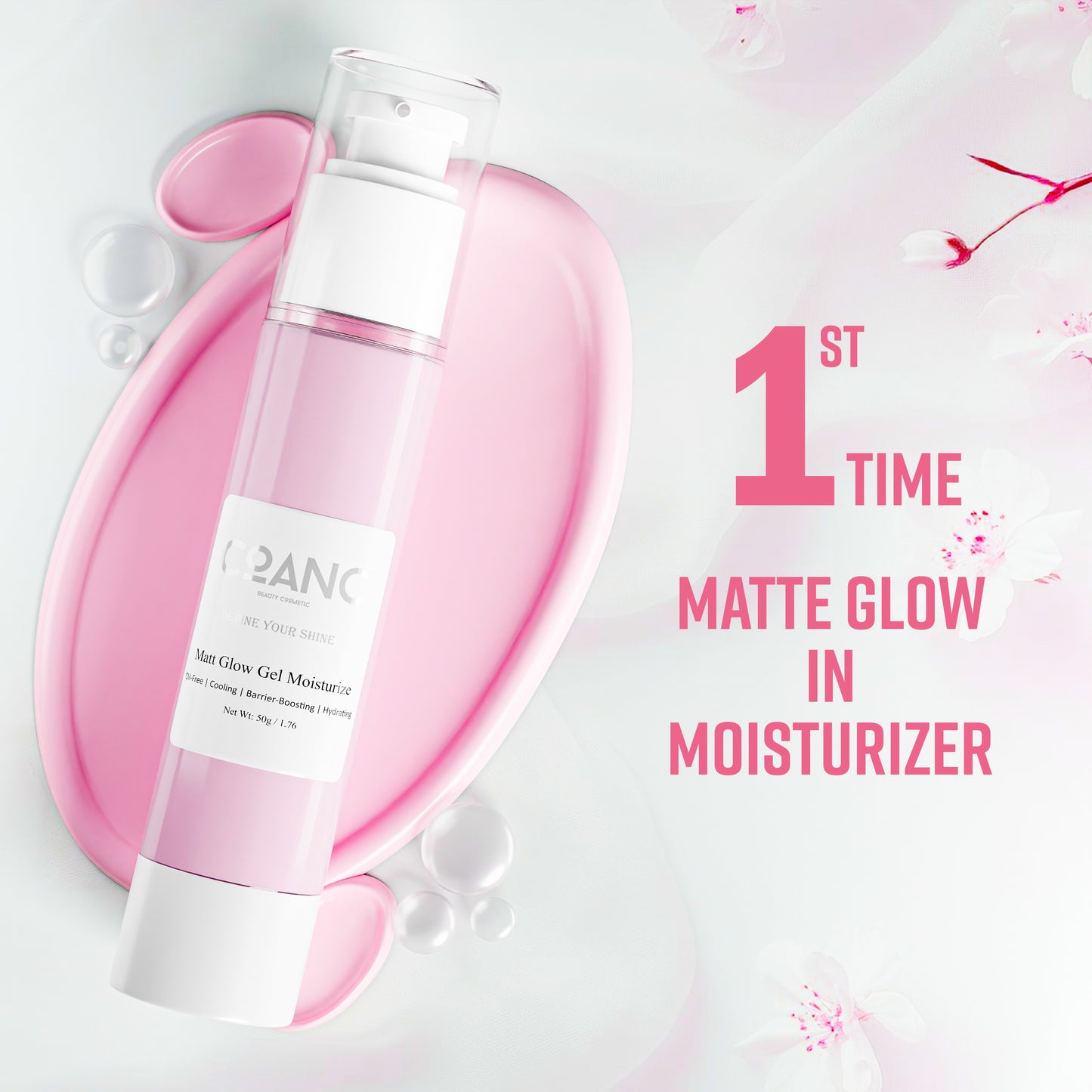 COANC India's 1st Oil Free Matt Glow Gel Moisturizer