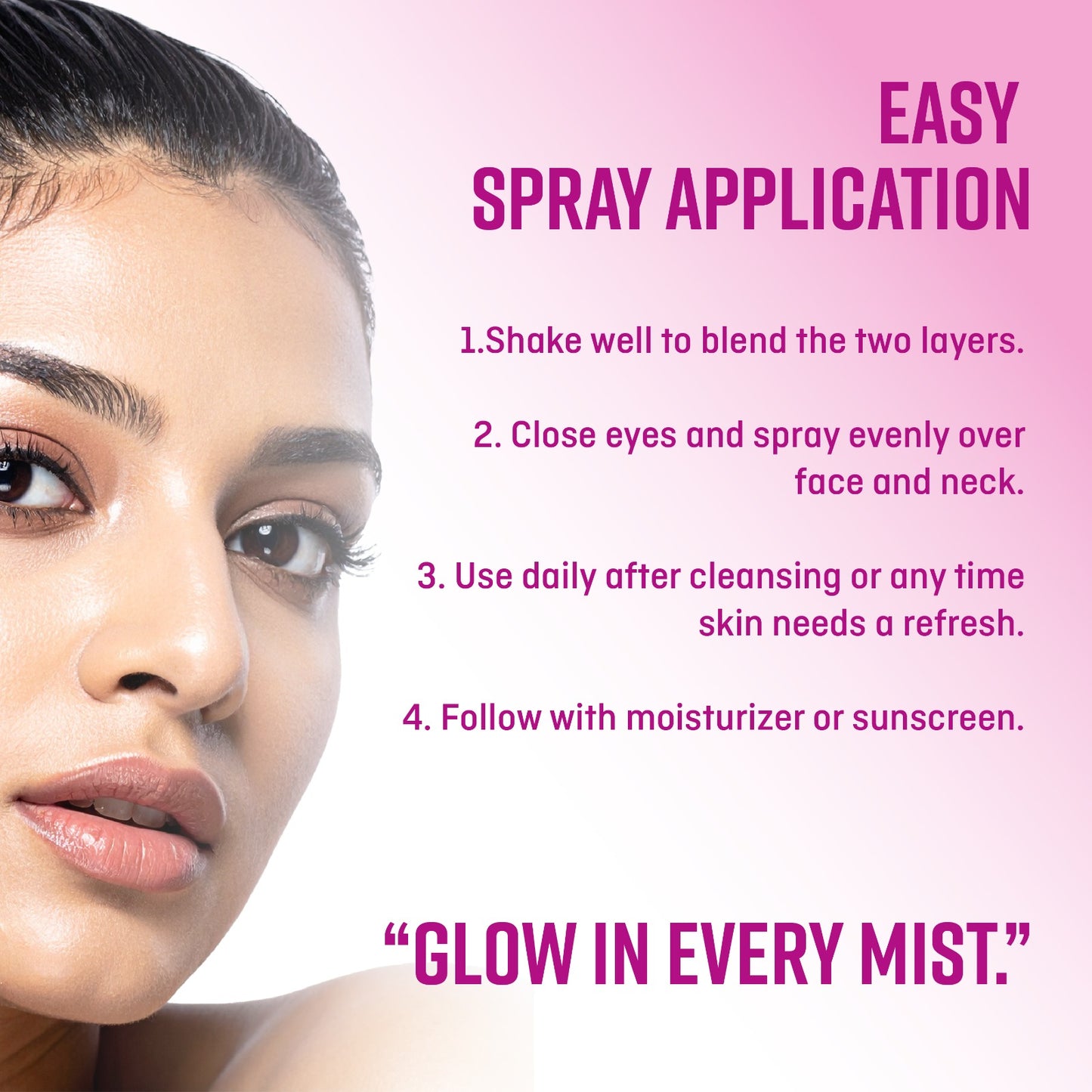 COANC India's 1st Dual-Phase Niacinamide Serum Spray Moisturizer