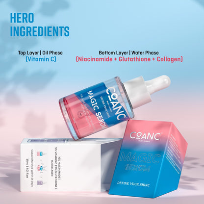 Rice Gel Mask For Glowing Skin & Magic Serum For Glass Skin Combo