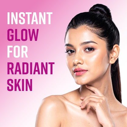 Sunscreen + Glitter Spray & Dual-Phase Niacinamide Serum Spray Moisturizer Combo