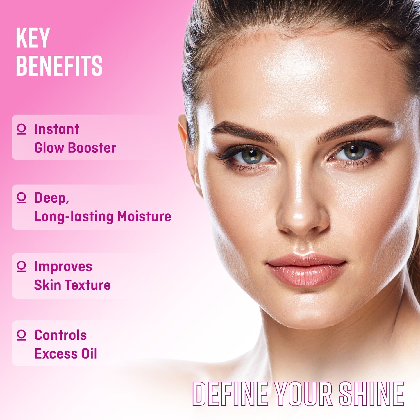 Sunscreen + Glitter Spray & Dual-Phase Niacinamide Serum Spray Moisturizer Combo